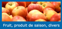 Fruit, produit de saison, divers - La Mediterranea